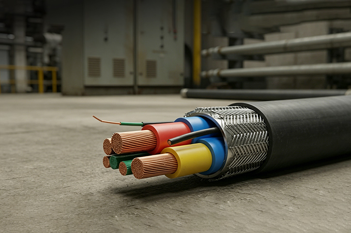 Gepanzerte Kabel