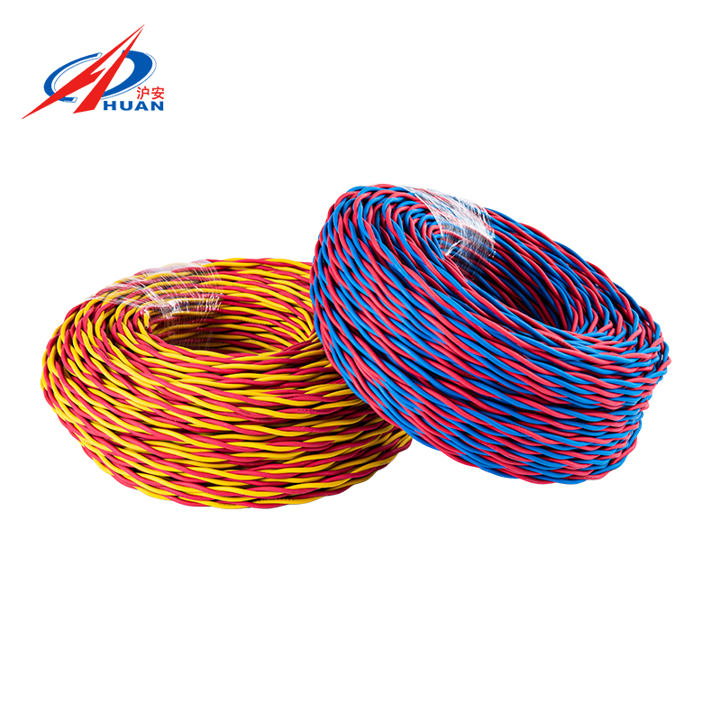 WDZN-RYJS(P) Feuerbeständiger Twisted Pair-Draht, flammhemmender flexibler A/B/C Twisted Pair-Draht, erhältlich in verschiedenen Farben